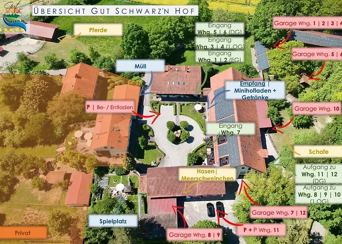 דירה Gut Schwarz-n Hof