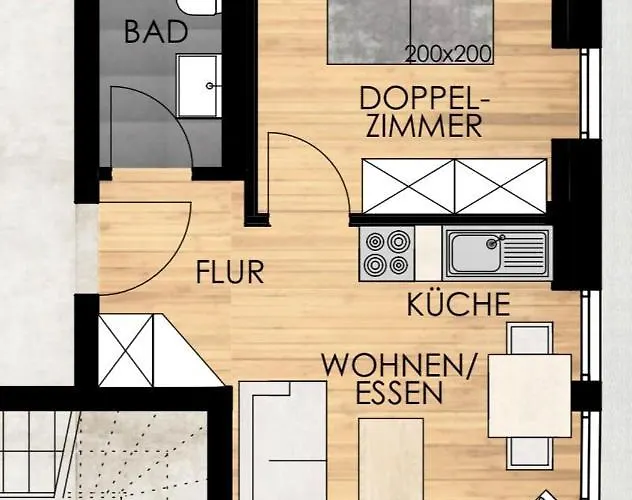 Apartamento Gut Schwarz-n Hof Bad Griesbach (Bavaria)